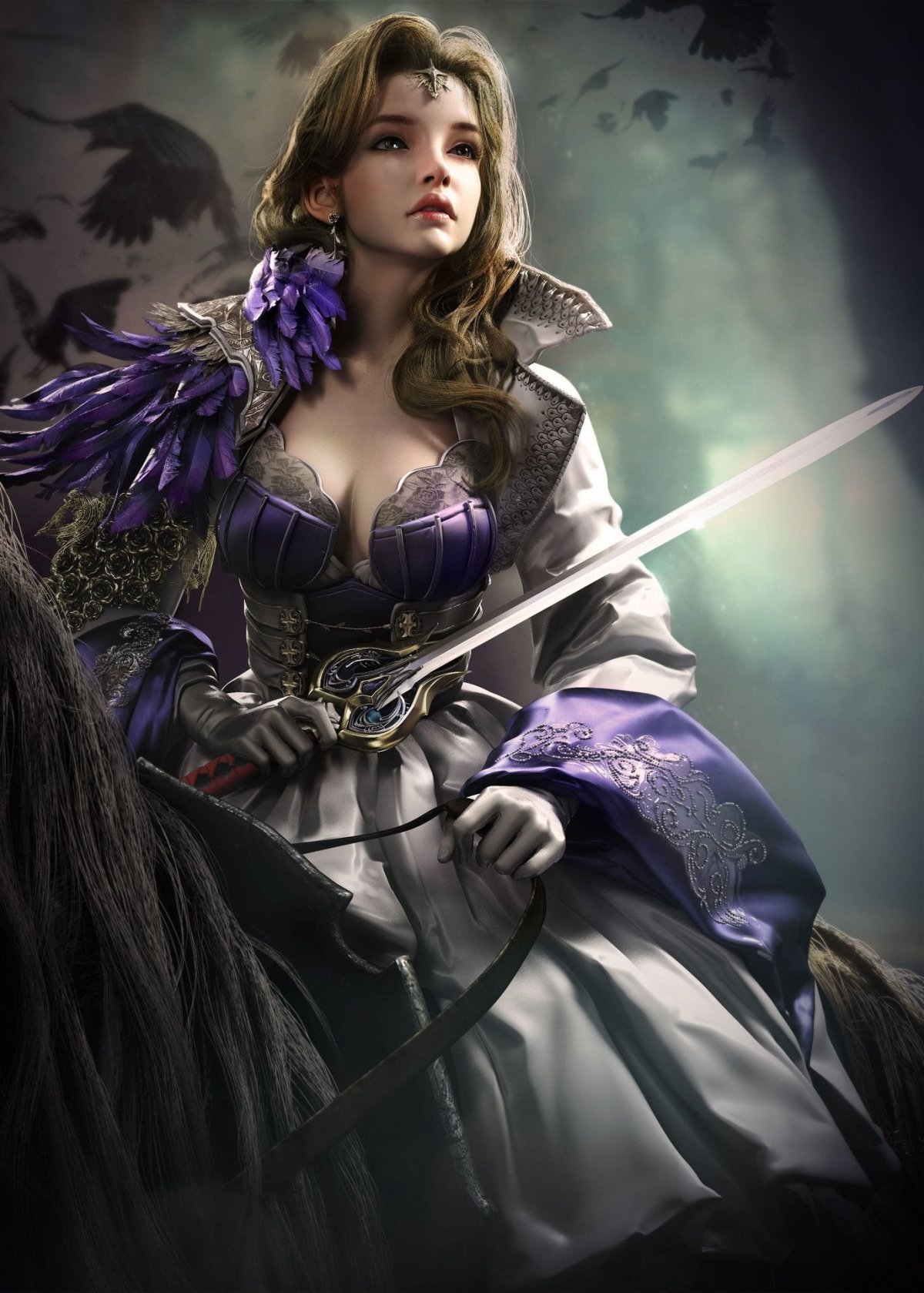 Девушки воительницы