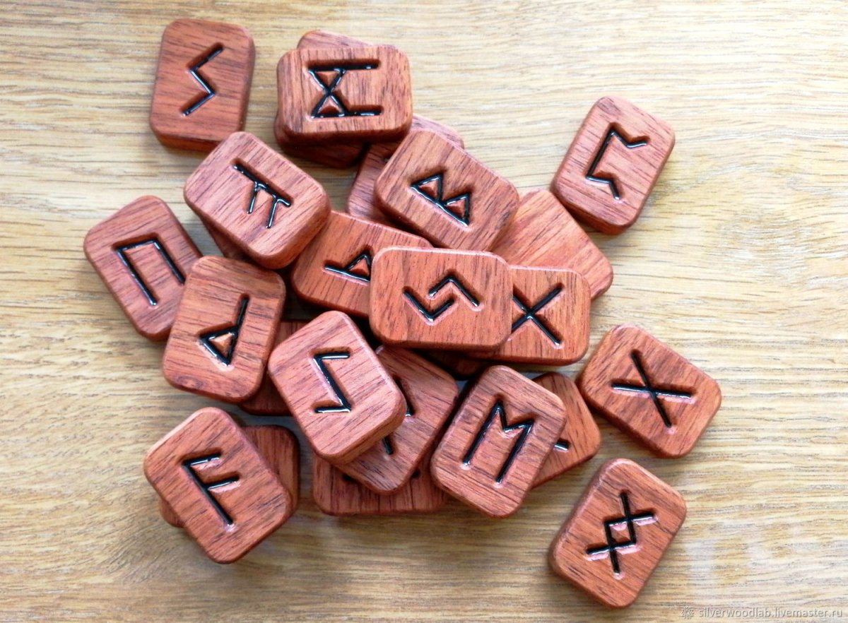 Талисман руна Феху тройная