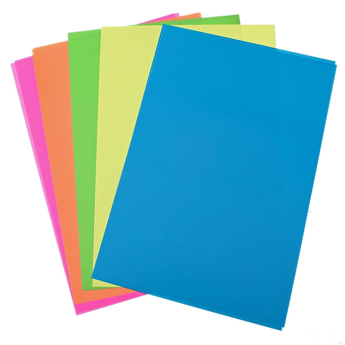 Однотонная цветная бумага