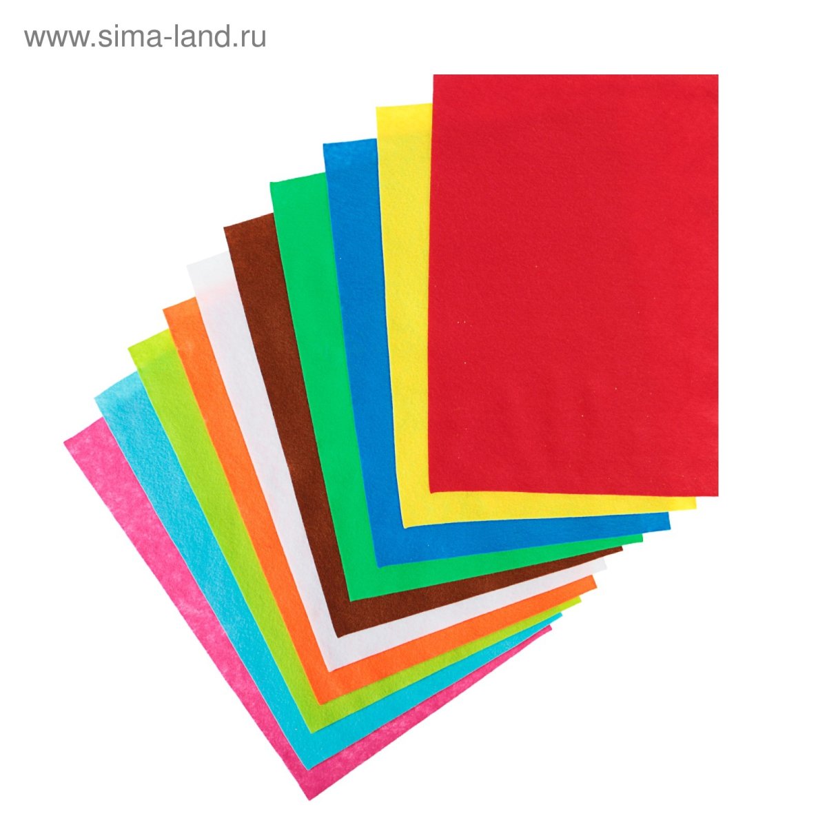 Фетр цветной a4 DEVENTE