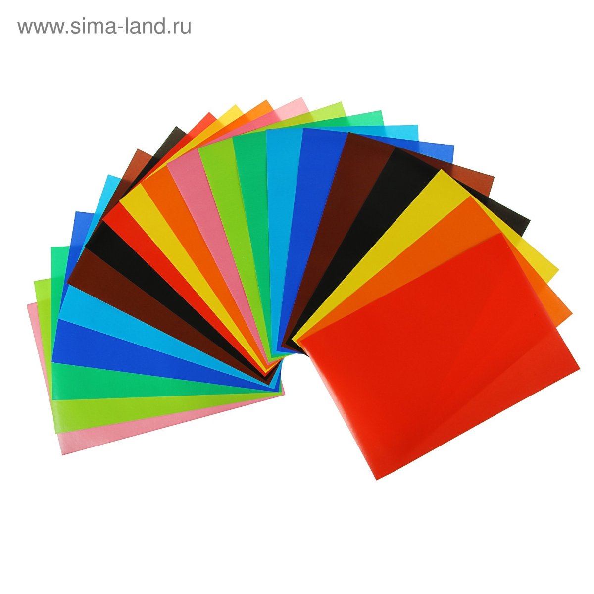 ЮНЛАНДИЯ цветной картон а4