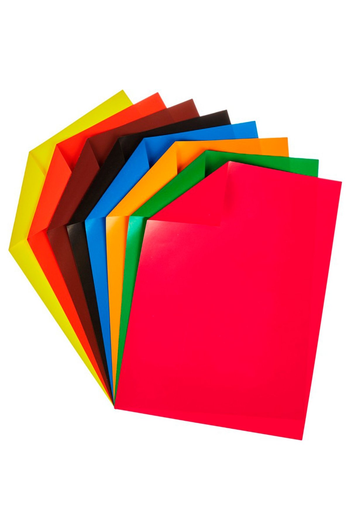 Двусторонняя цветная бумага