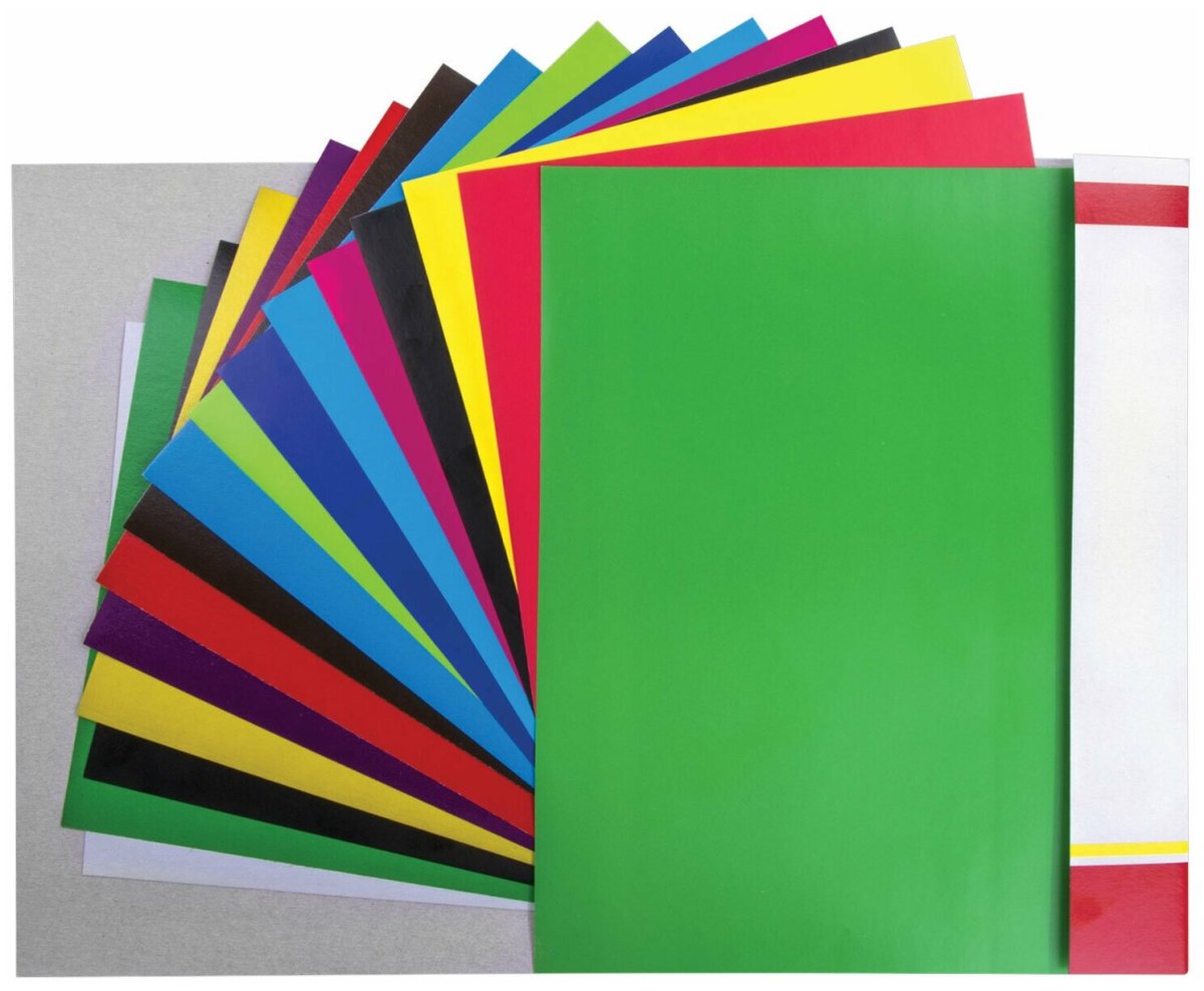 Картон а4 8/8. BRAUBERG (124766) +