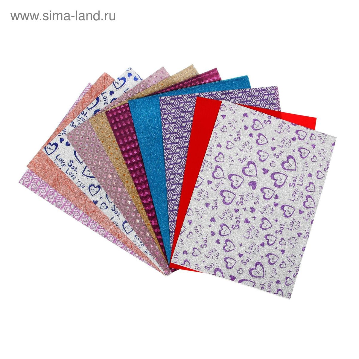 Цветная бумага с рисунком