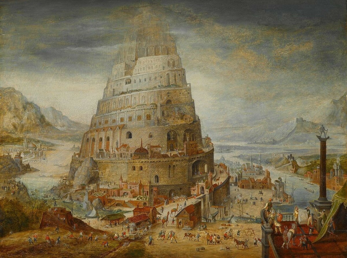 Питер брейгель старший Вавилонская башня 1563