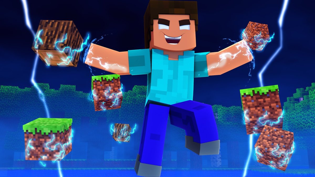 Майнкрафт ХЕРОБРИН И Стив