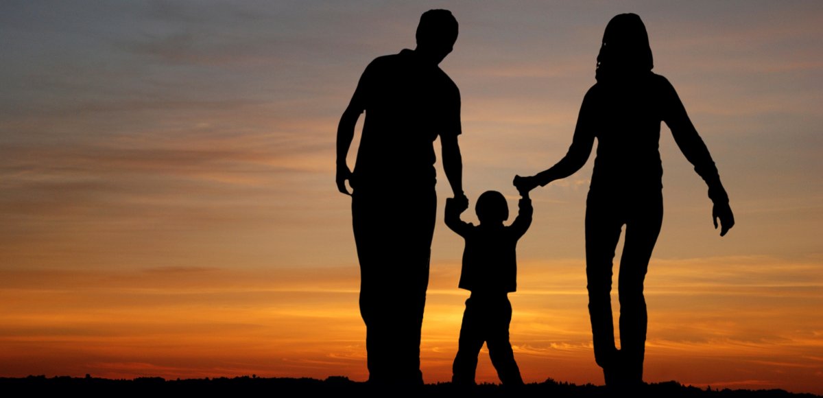 Семья с одним ребенком