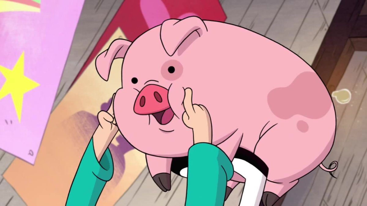 Стикеры Гравити Фолз Пухля