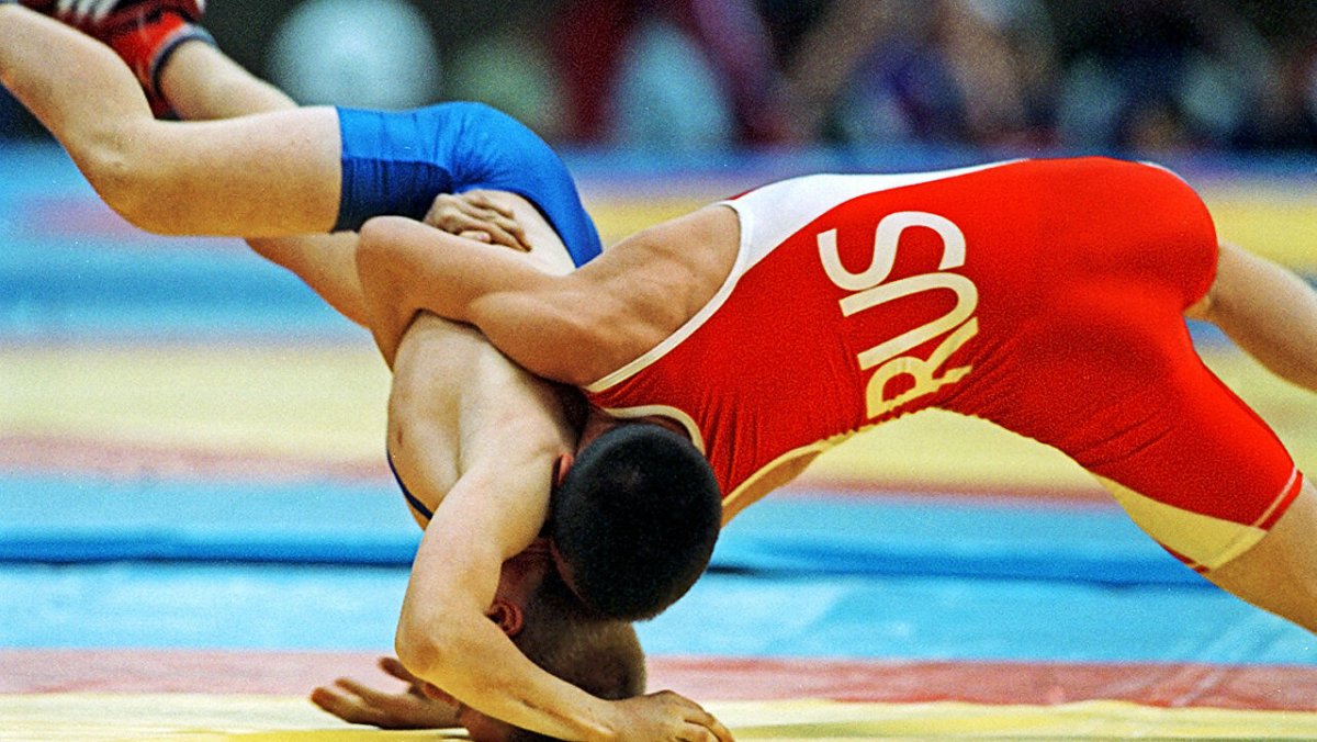 Даба Цырендоржиев Вольная борьба