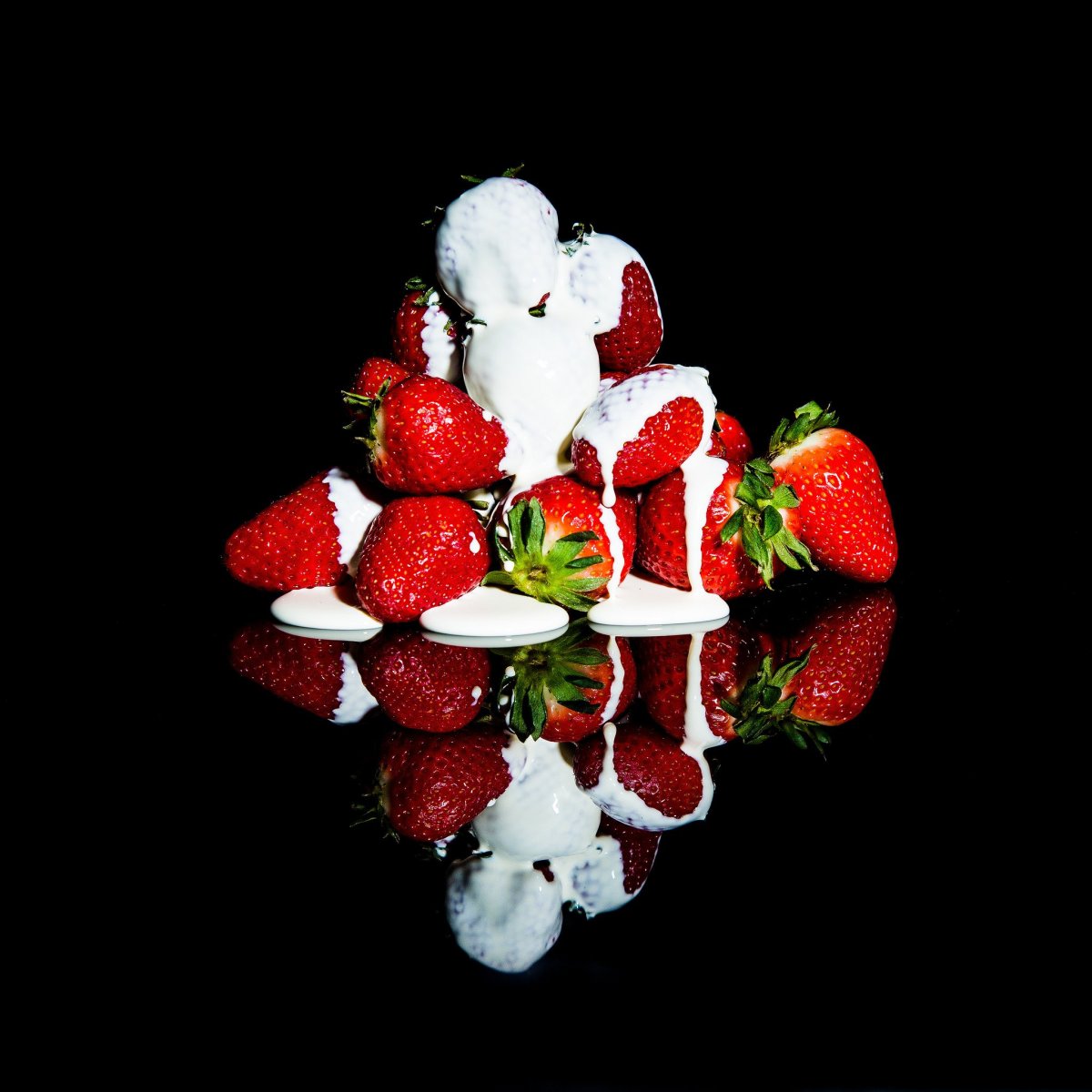 Пирожные со взбитыми сливками