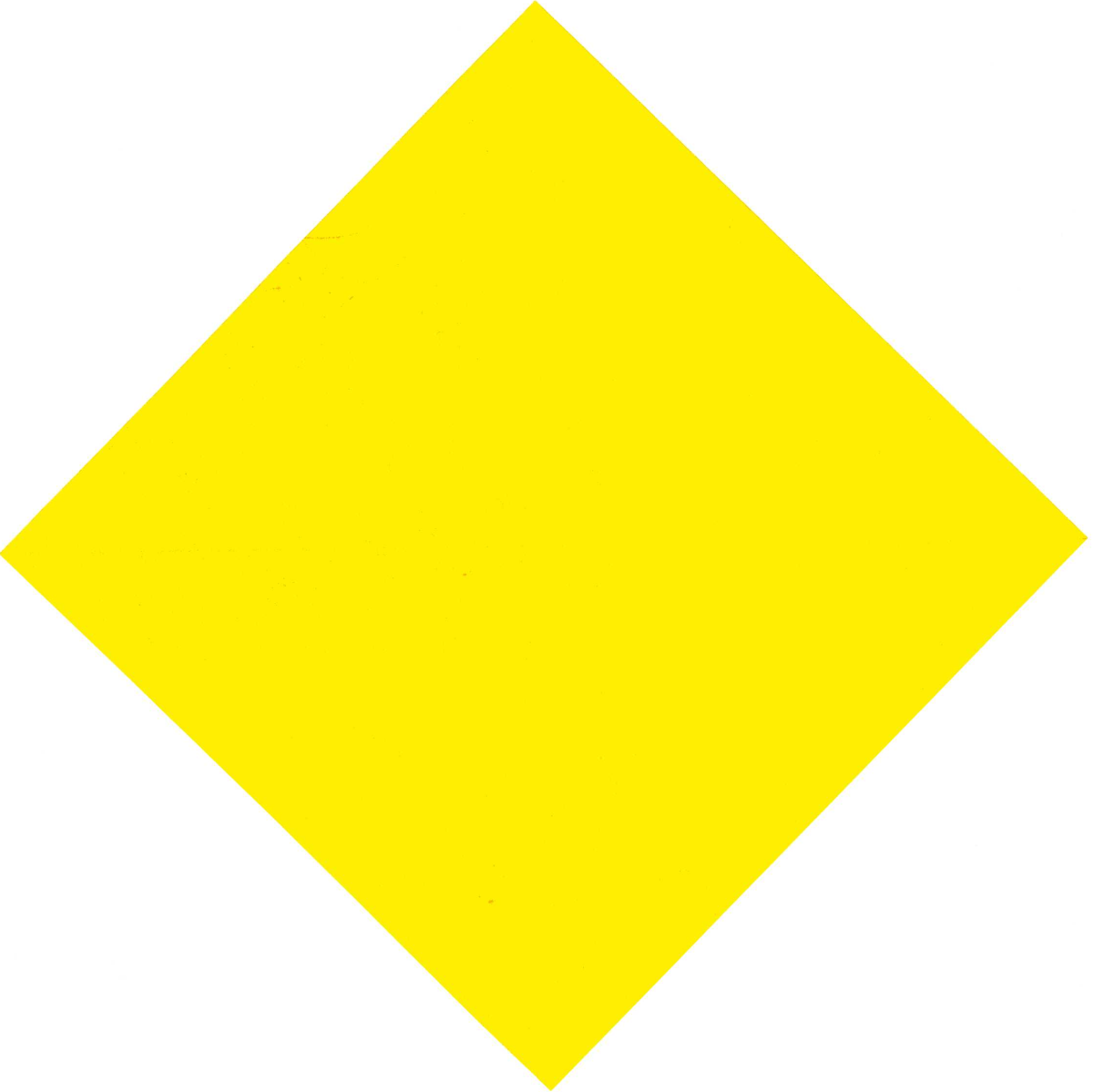 Оранжевый ромб