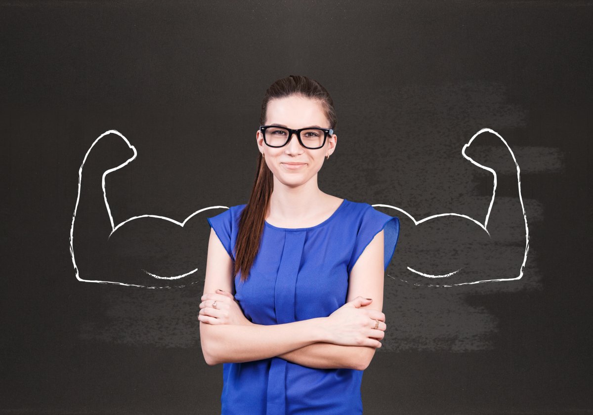 Уверенный в себе подросток