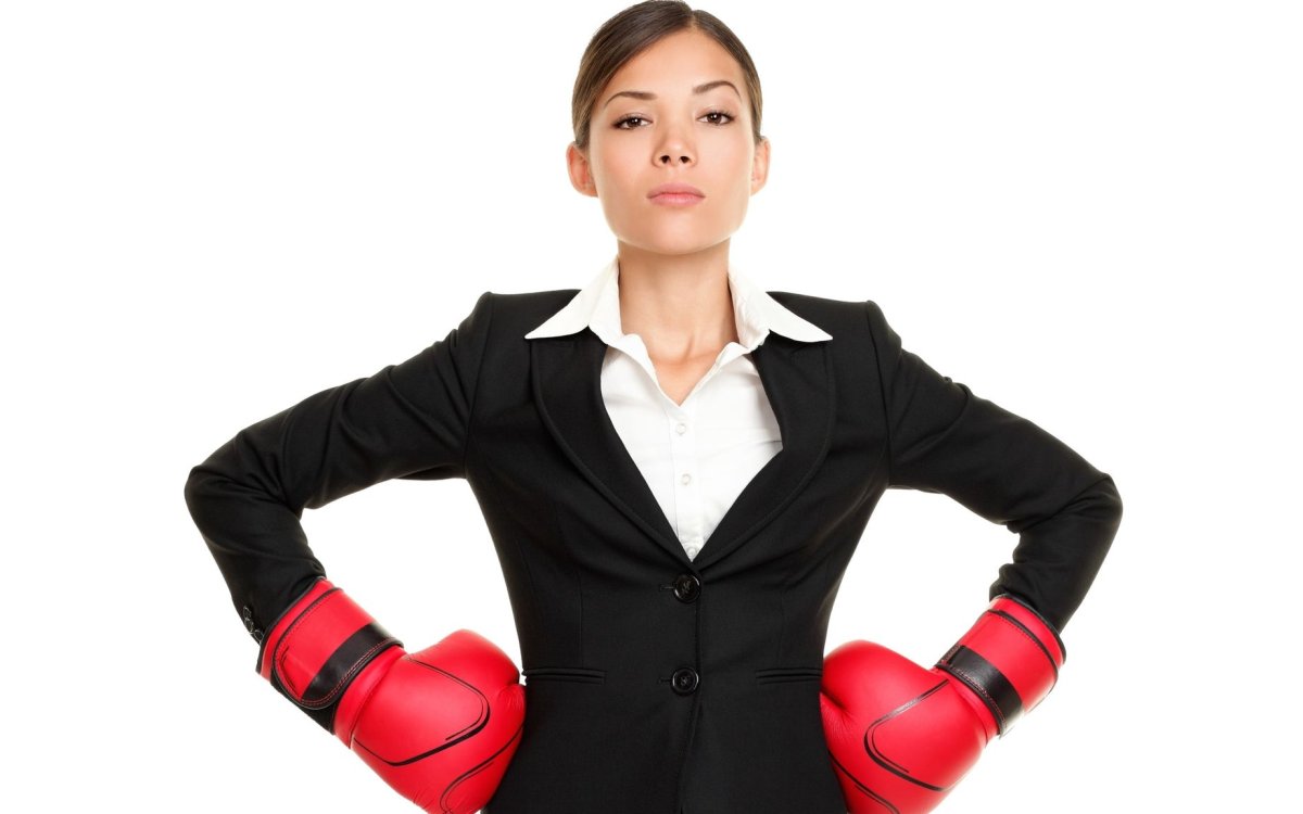 Уверенный в себе мужчина