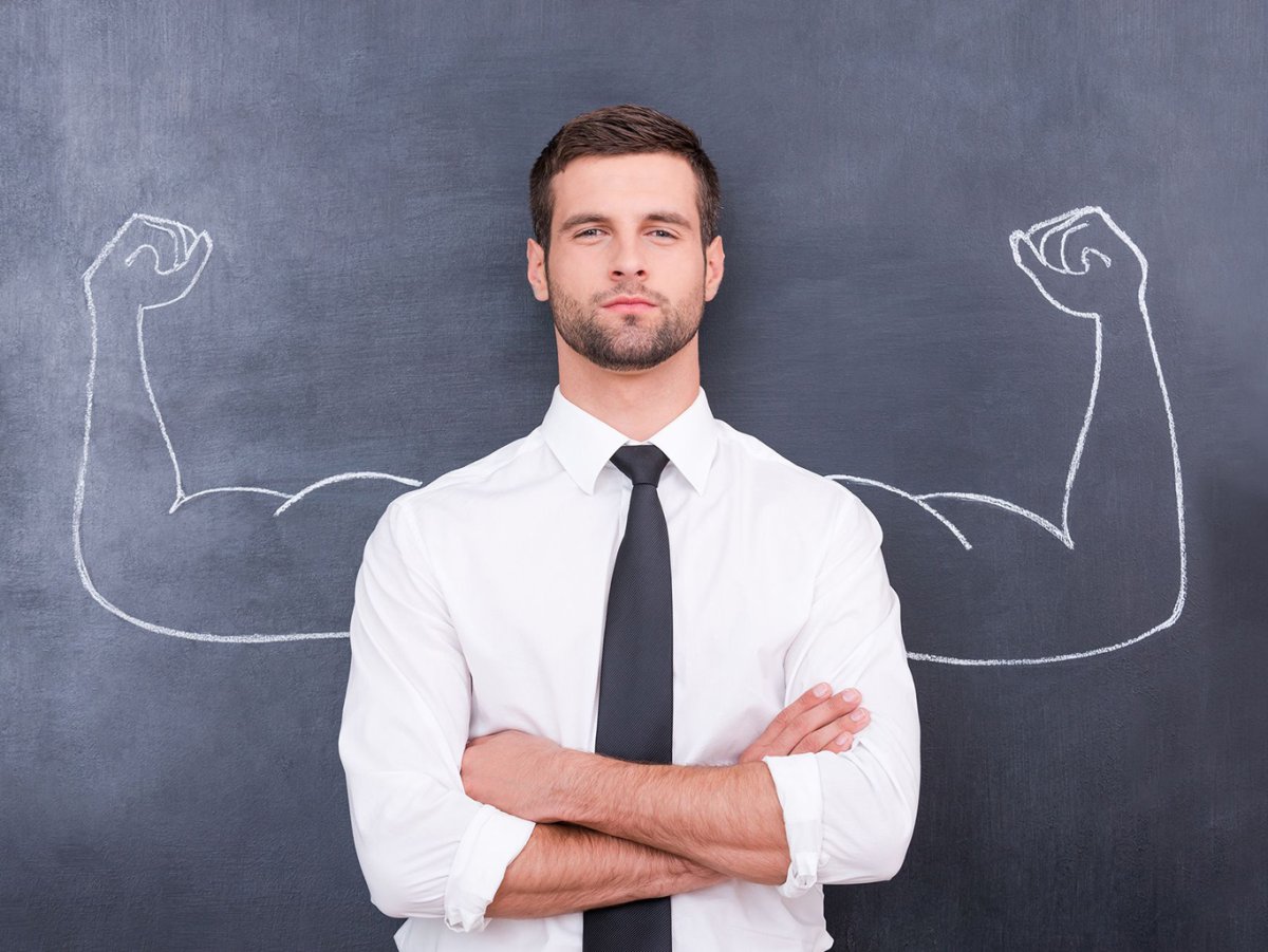 Уверенный человек