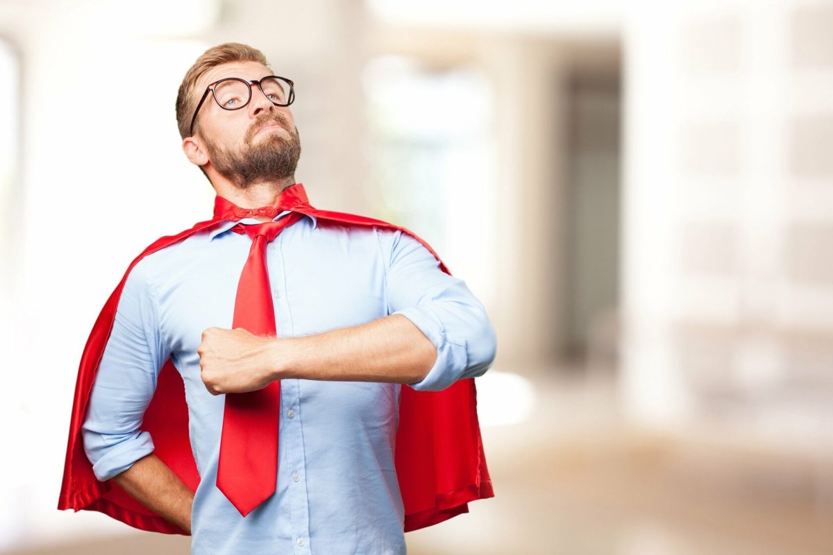 Уверенный бизнесмен