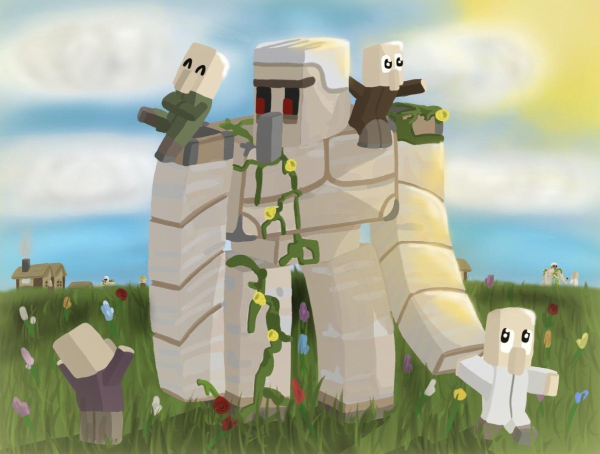 Stone Statue Golem Fantasy