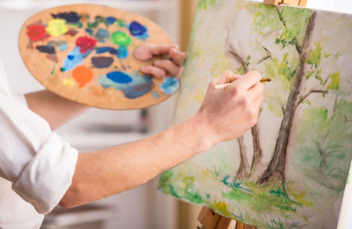 Занятия живописью