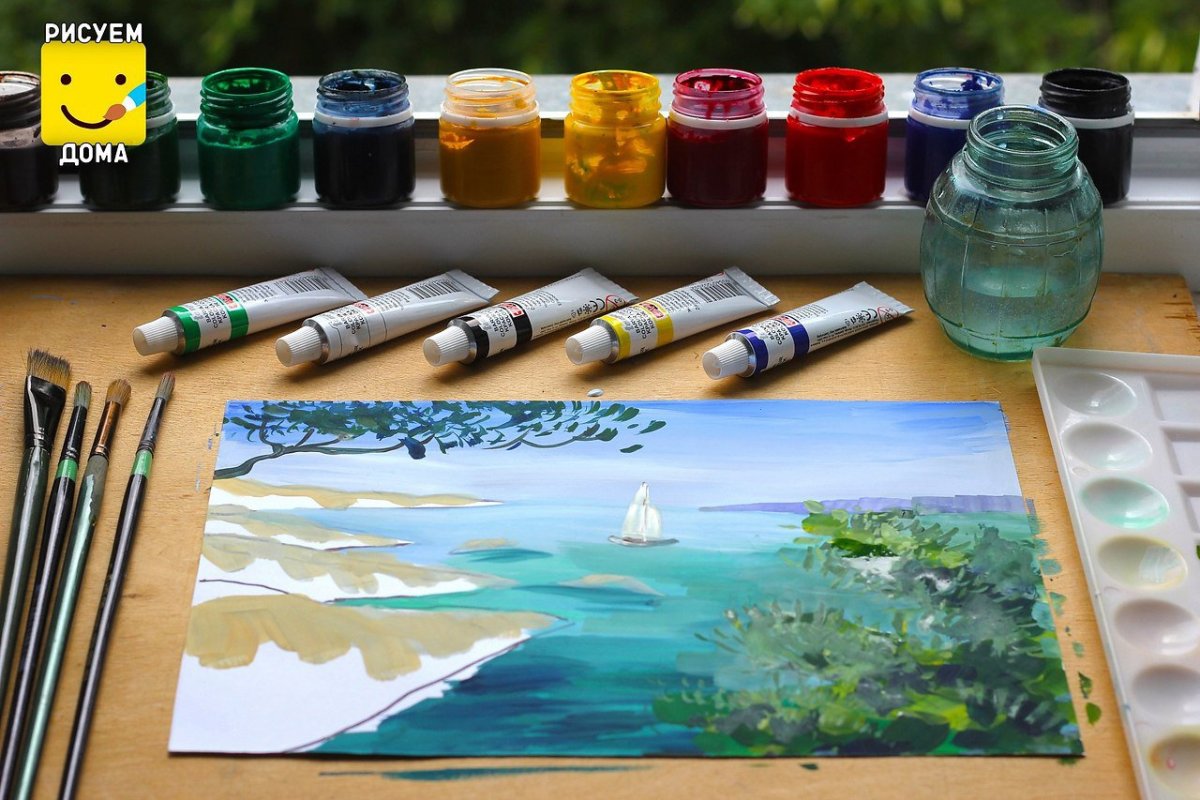 Кисточки для гуаши