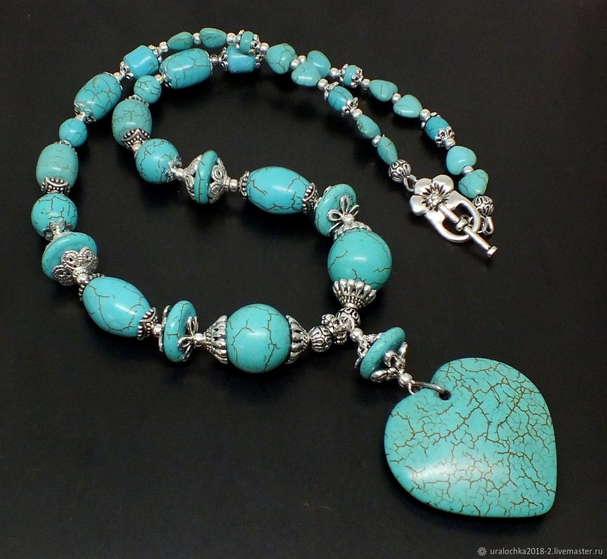 Абстракция в бирюзовых тонах