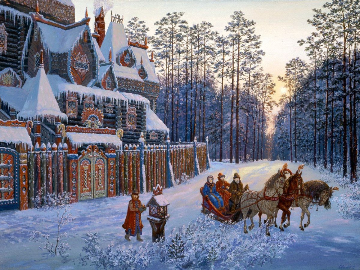 Всеволод Иванов вечереет на прогулке