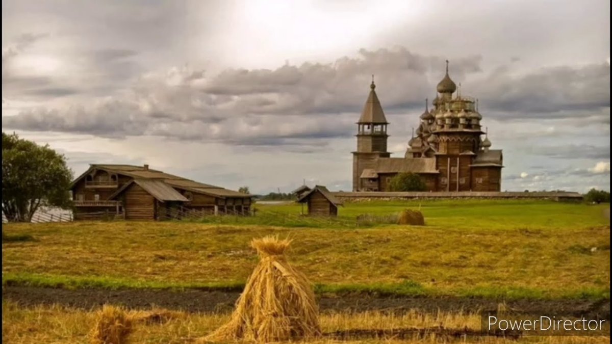 Деревня Кижи Карелия