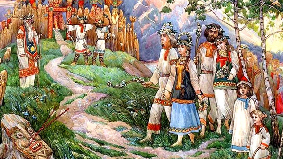Обряд языческие обряды древней Руси