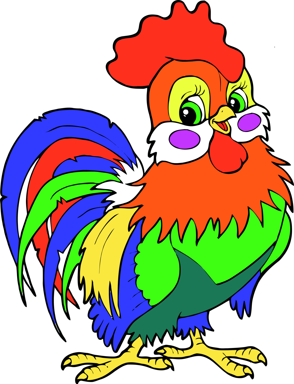 Петух для детского сада