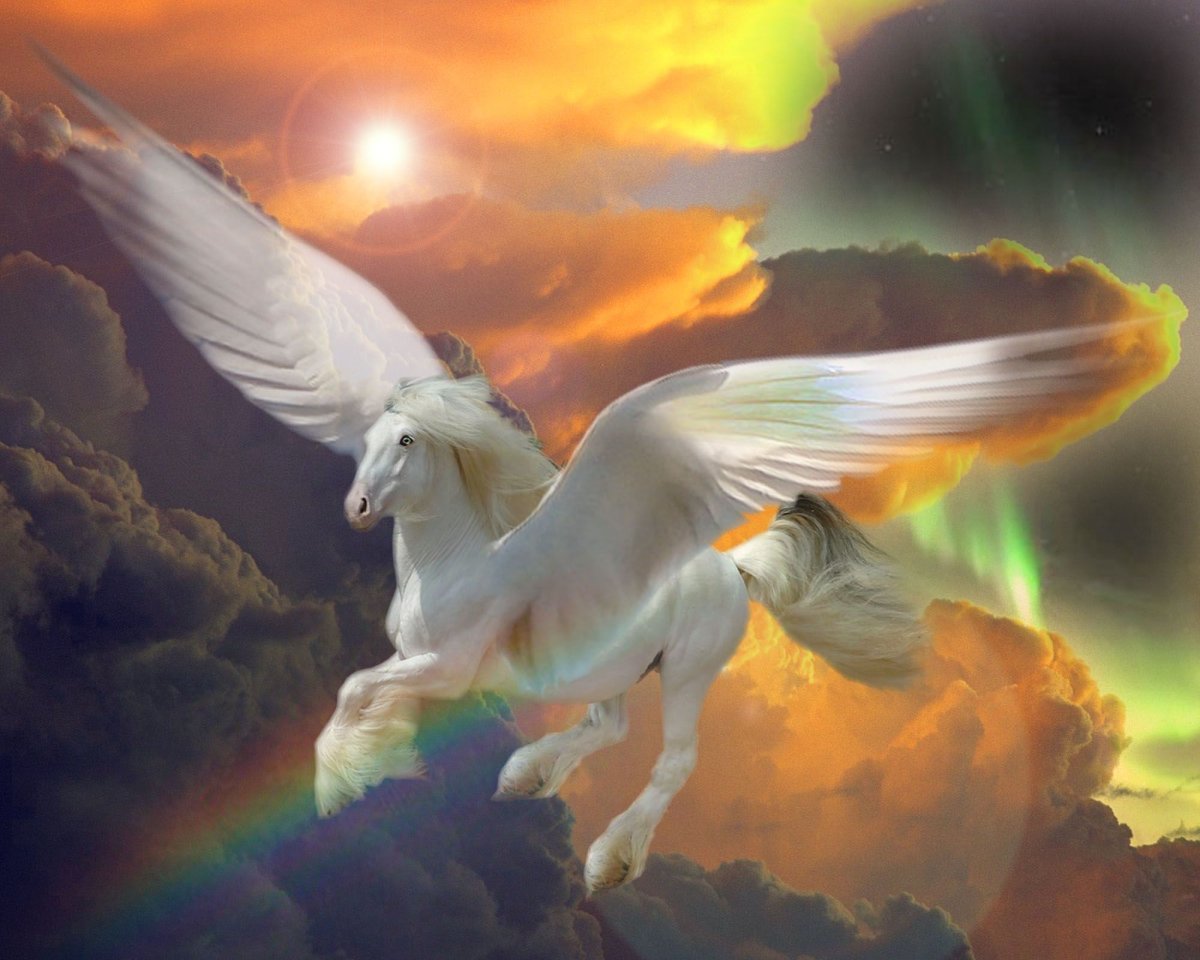 Лошадь с крыльями