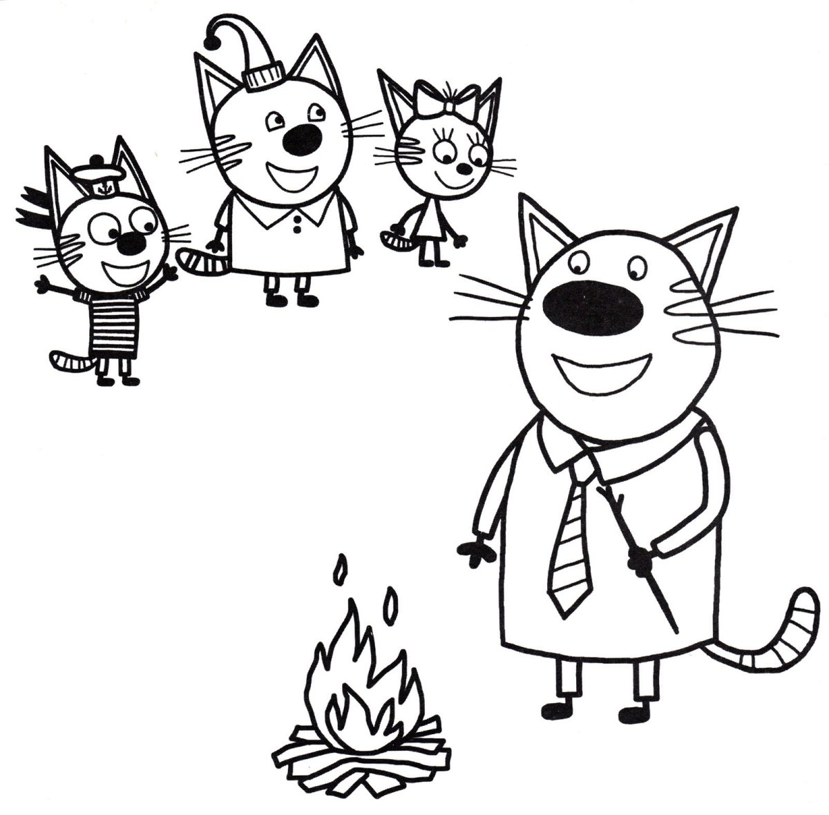 Коржик 3 кота