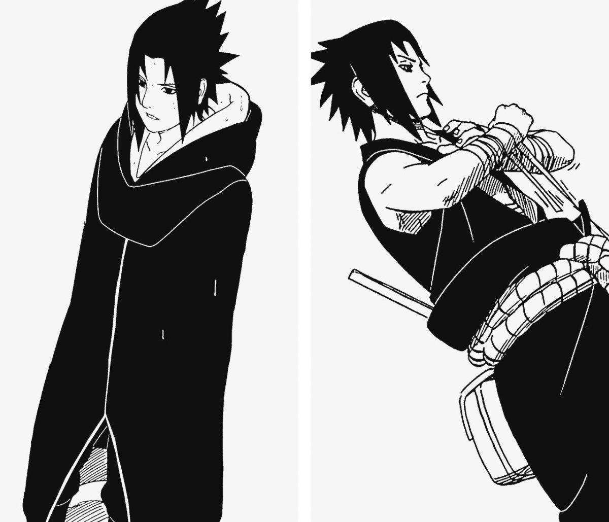 Моменты из манги Наруто Кагуя