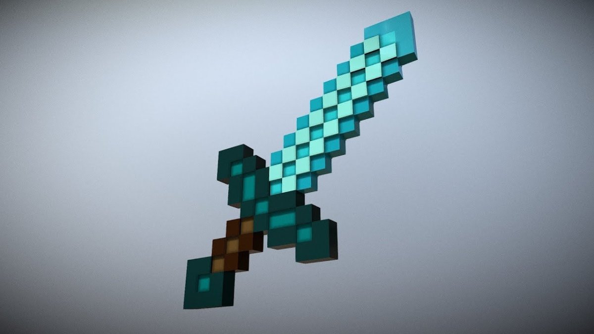 Алмазный меч Minecraft