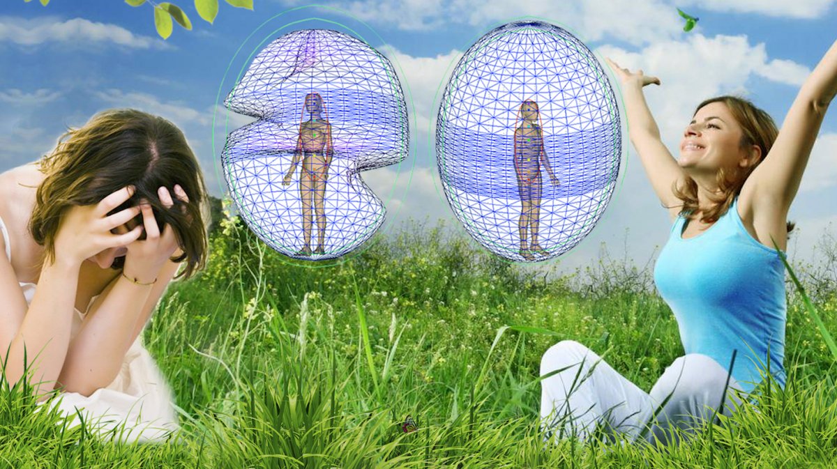 Защищитное поле человека