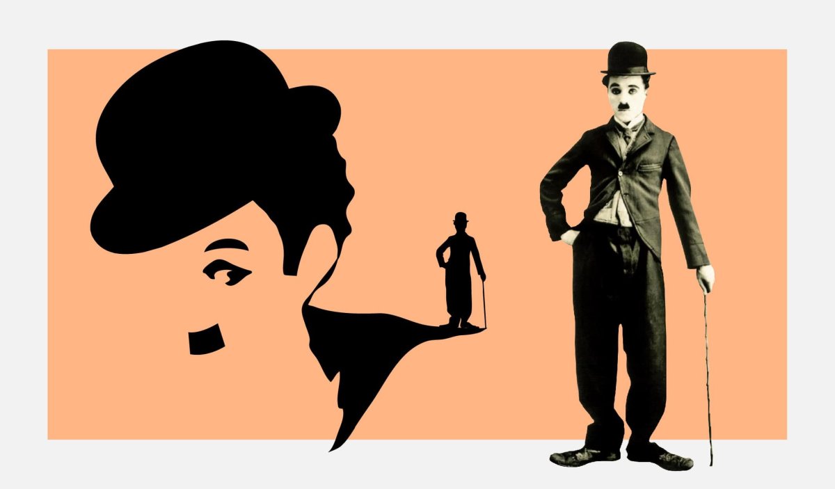 Чарли Чаплин клоун