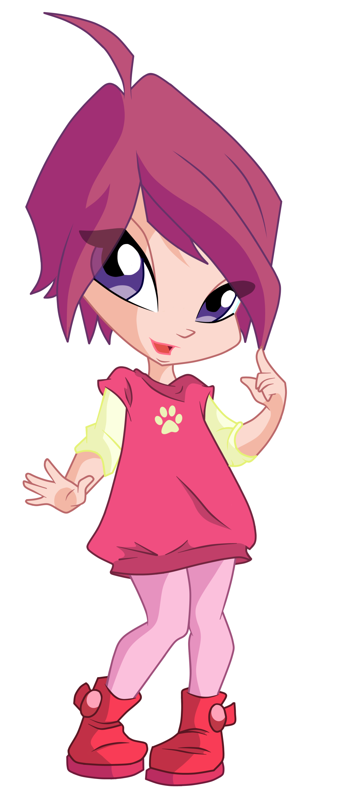 Рокси в детстве