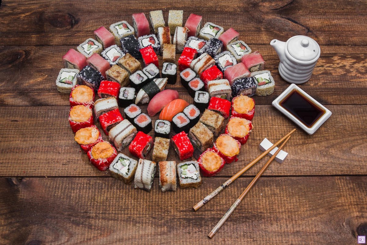 Роллы счастье