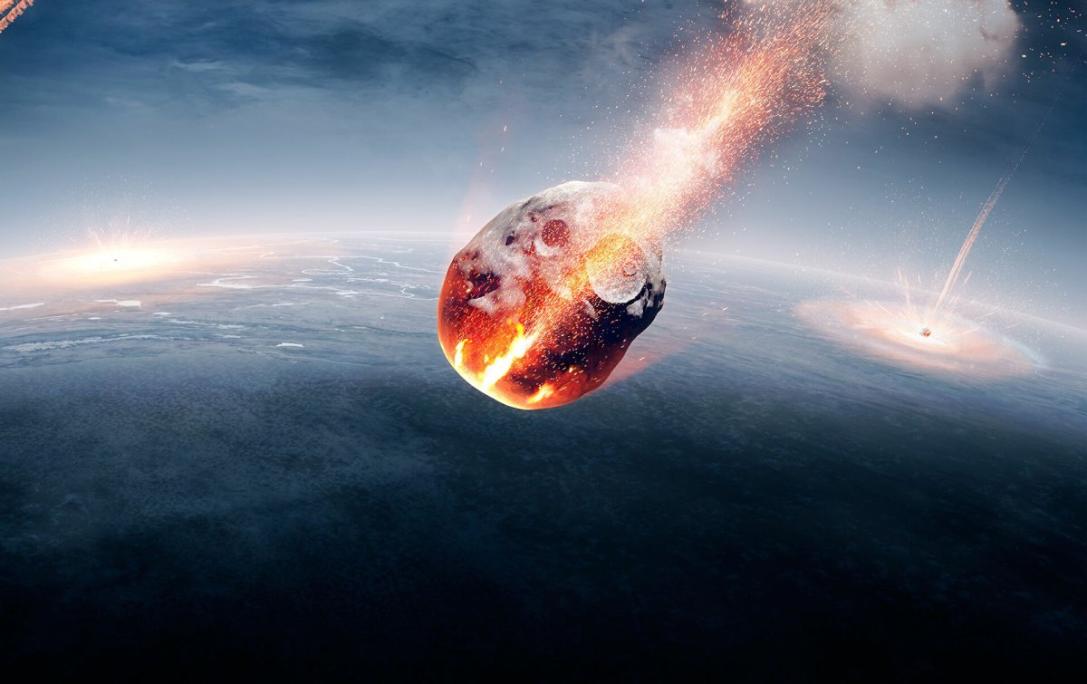 Падающий метеорит