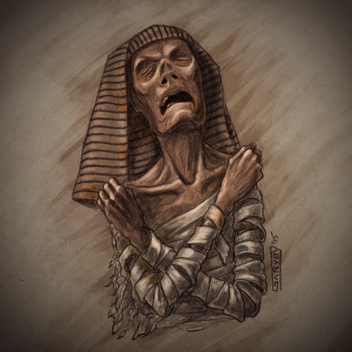 Саркофаг Осириса