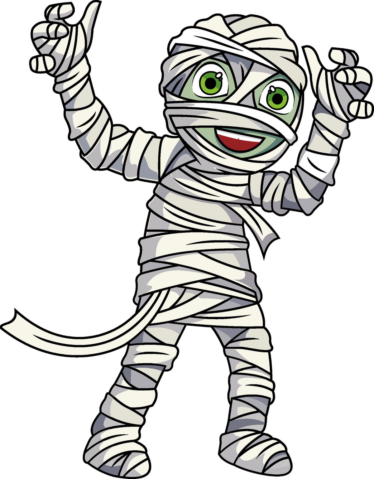 Mummy. Мумия мультяшная