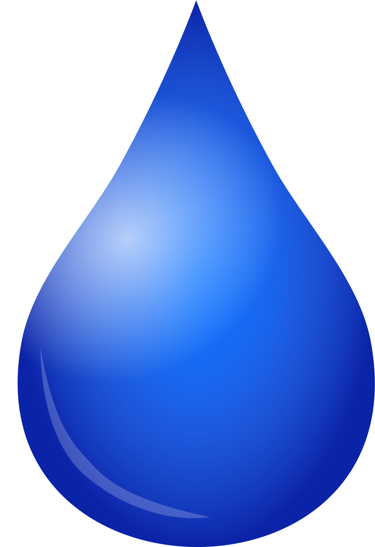 Голубая капля