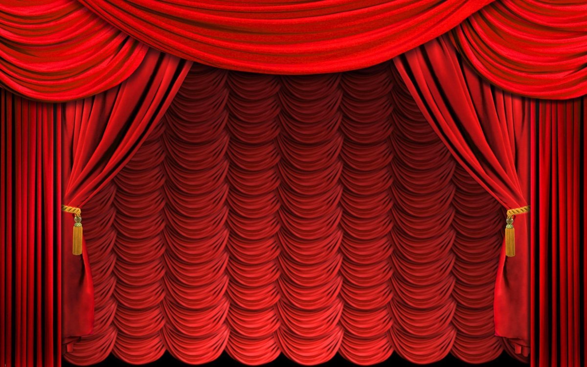 Занавес в театре