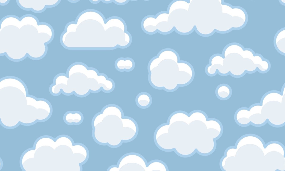 Небо мультяшное