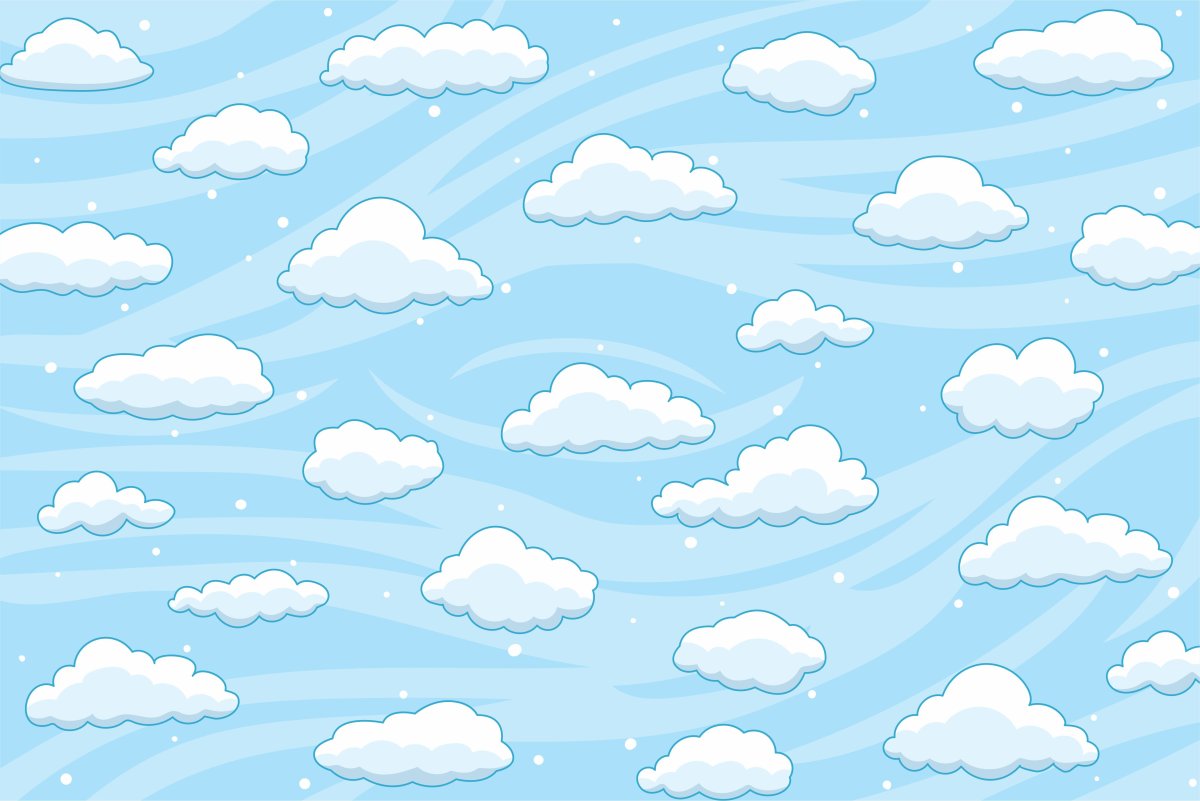 Облако мультяшное