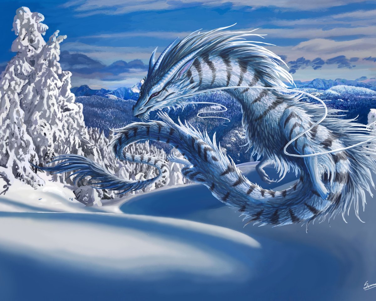 Устрашающие драконы