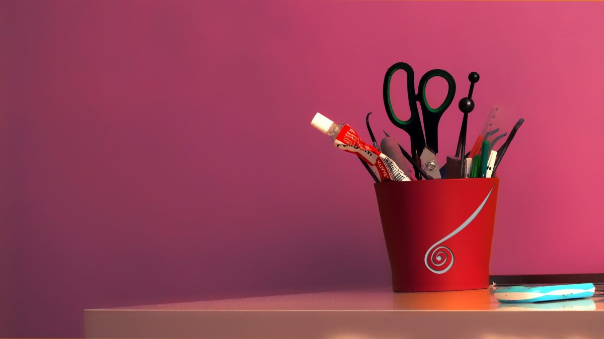 Креативный рабочий стол