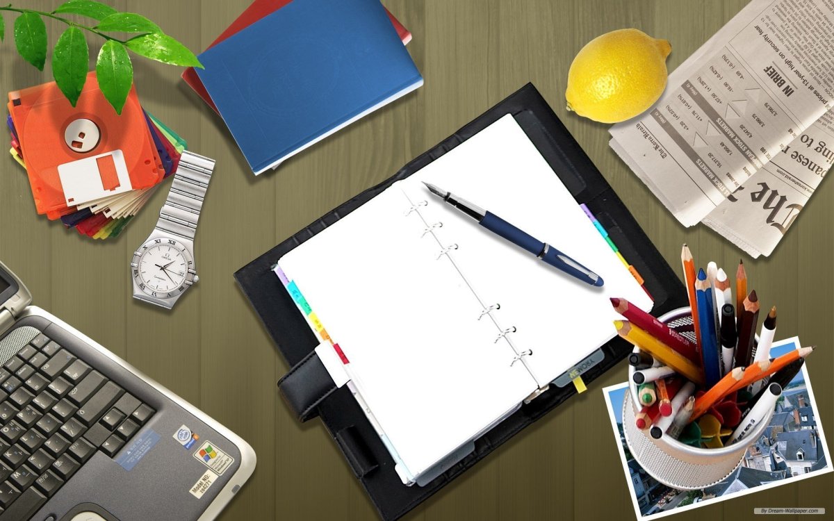 Деловая заставка на рабочий стол