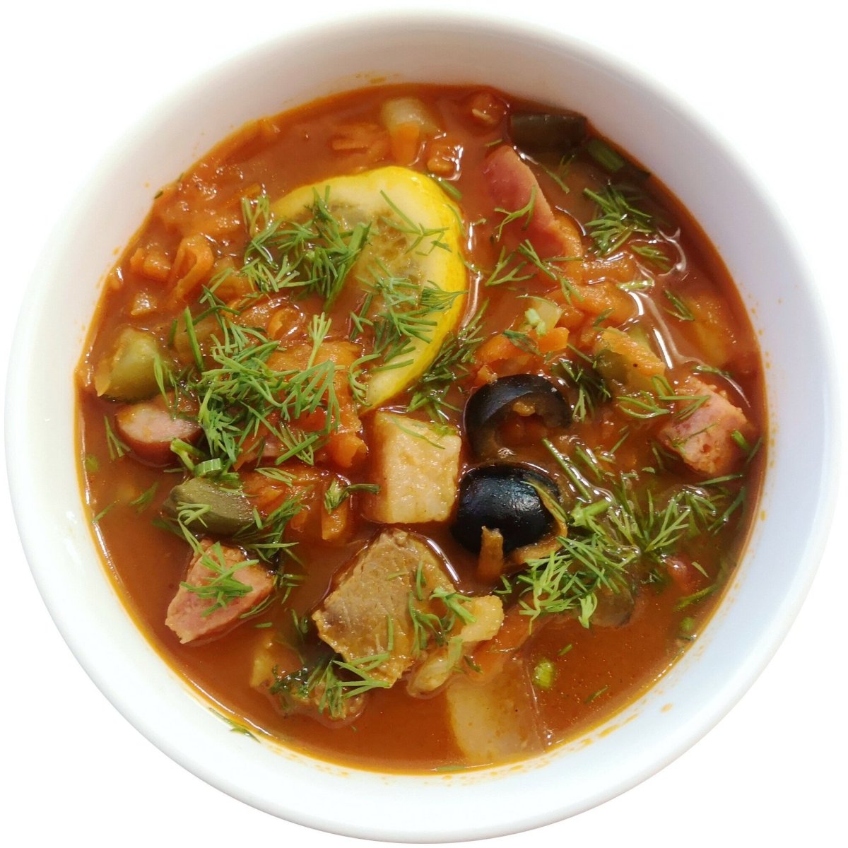 Солянка сборная мясная