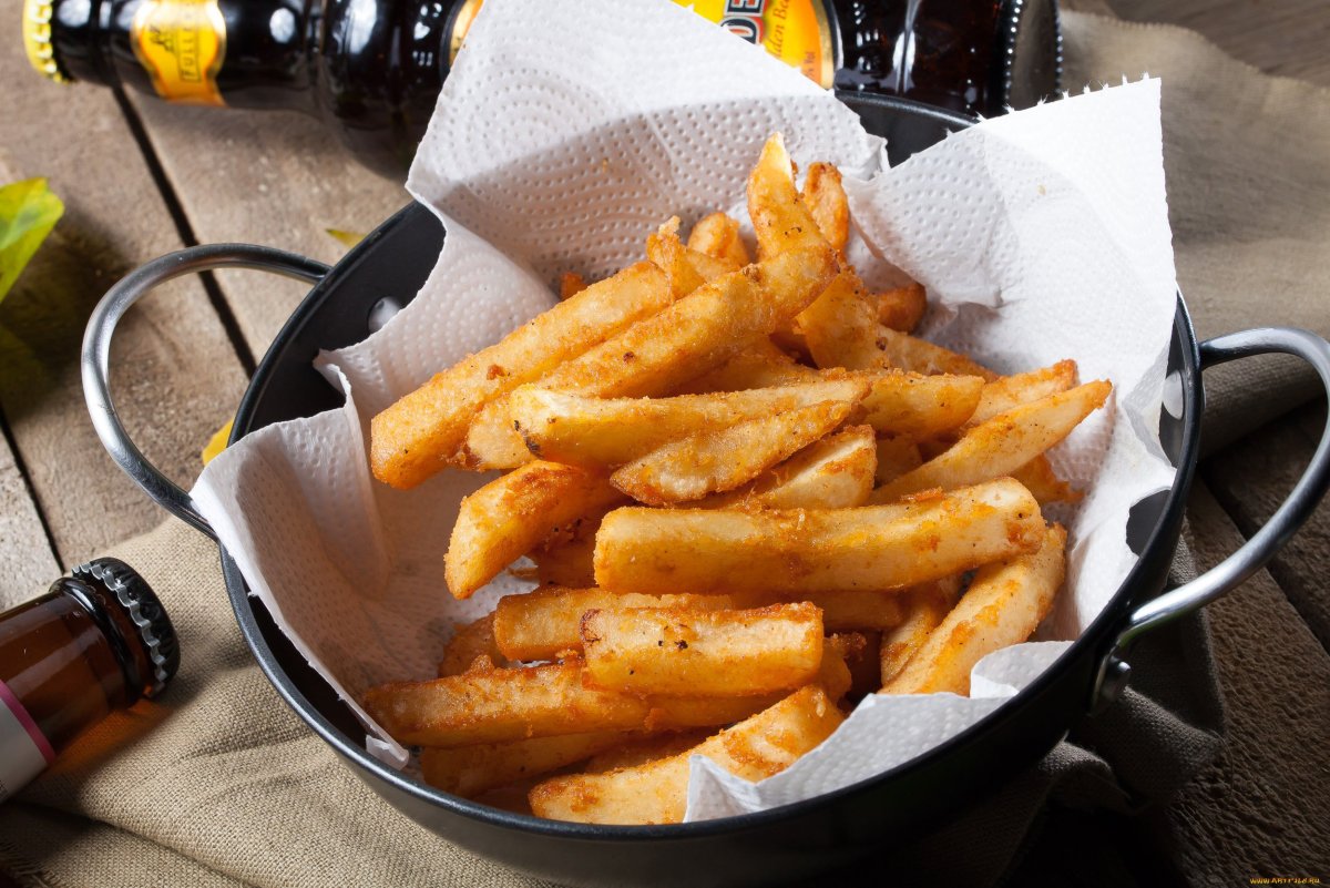 Чипсы и картофель фри