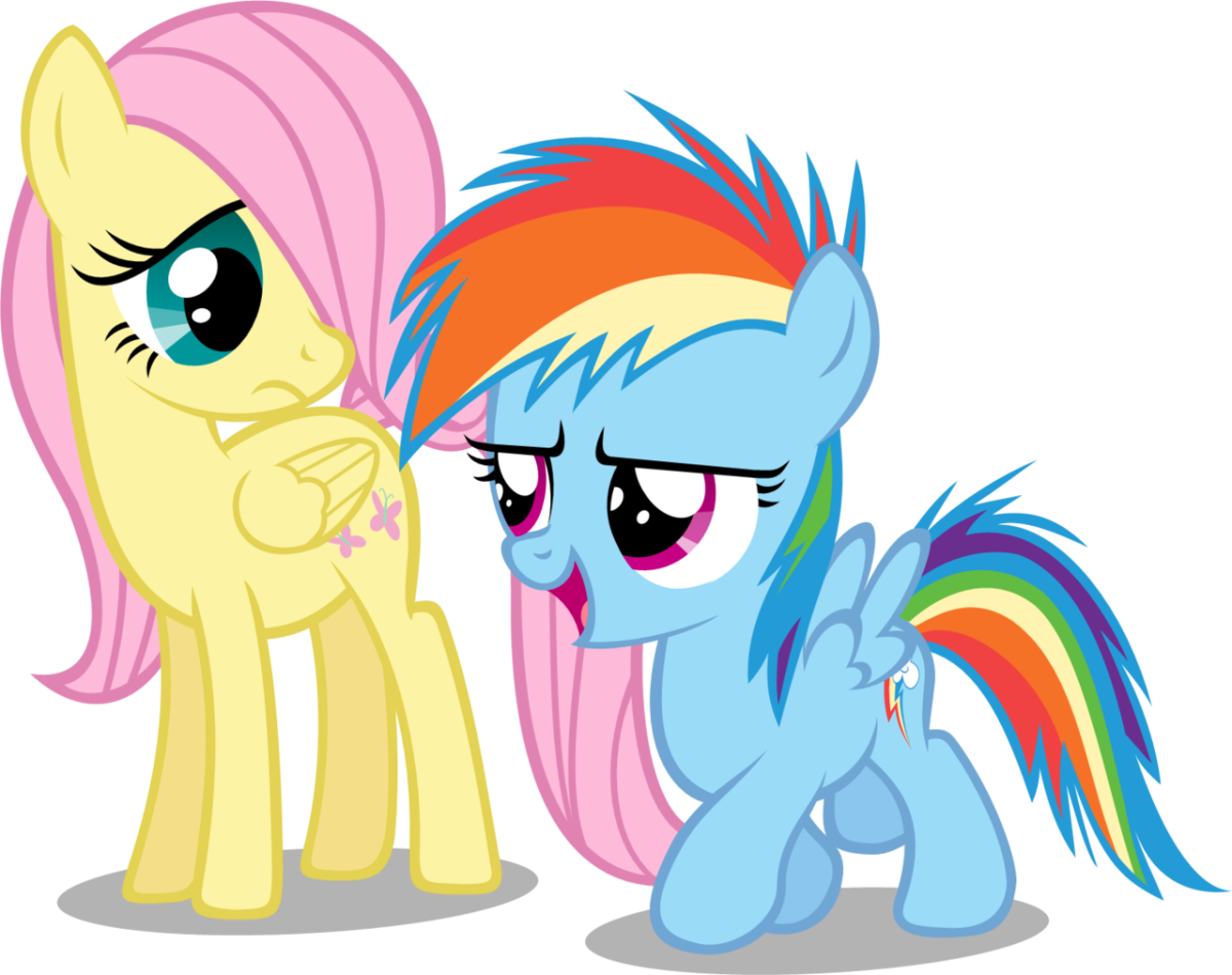 Дети Рейнбоу Дэш и Флаттершай