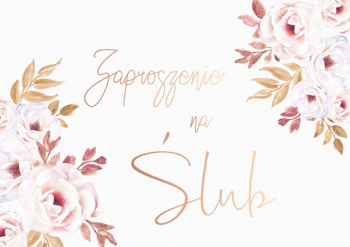 Цветочный фон для пригласительных