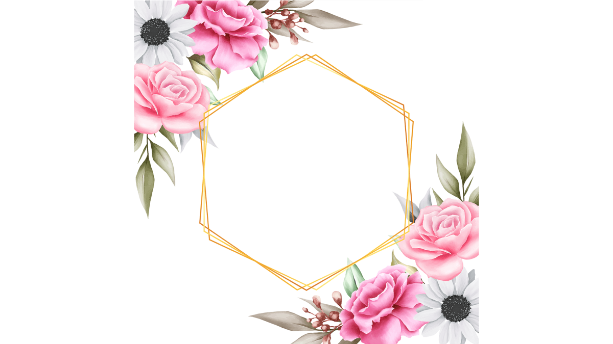 Цветочный фон для текста